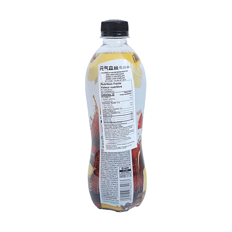 Eau pétillante, 0 sucre 0 calorie, saveur Ice Lemon Coke, 480 ml 3