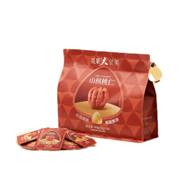 【中国直邮】 觅菓 山核桃仁 400g*1袋 20小袋