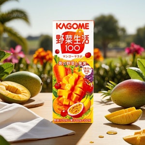 Vegetable Life 100 Mango Veggie Juice,Soft Drink, 6.76 fl oz