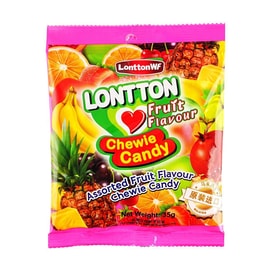 馬來西亞LONTTON WF 混合水果味軟糖 35g【Q彈嚼勁】