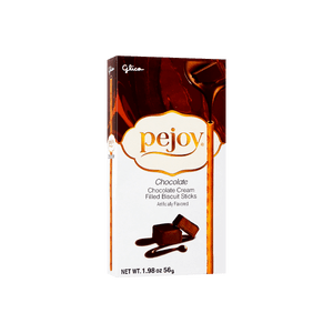 GLICO格力高 PEJOY百醇 巧克力醬夾心脆棒 56g