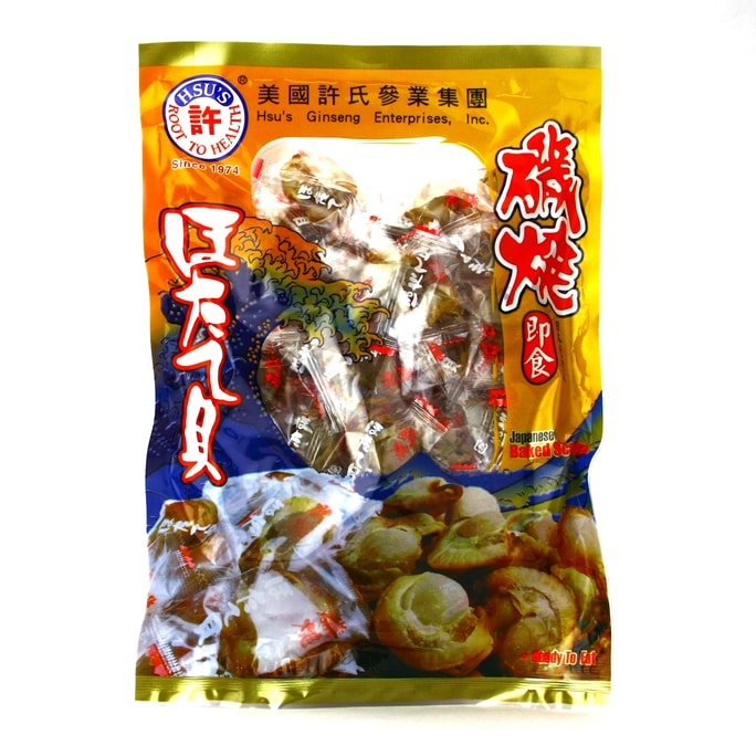 許氏日本北海道即食乾貝(原味)500克