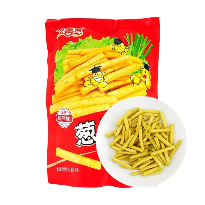 今喜客 蔥博士 香蔥口味薯條 218g【童年懷舊點心】