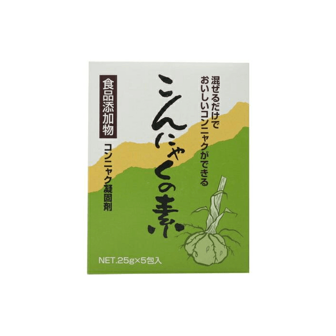 【日本直送】扶桑化学工業（日本） こんにゃく粉 25g×5個