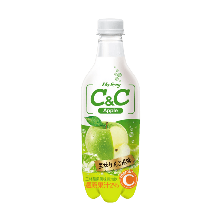 HEYSONG C&C スパークリングドリンク 王林アップル 500ml - Yami