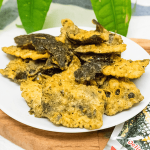 Super Crispy Grilled Tempura Seaweed,Hot  Spicy Flavor, 1.41 oz