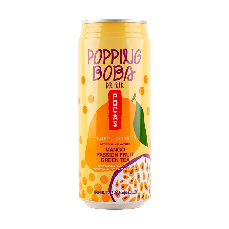 POCAS BUBBLE TEA, Classic Taiwan Style Milk Tea with Tapioca Pearls. Ready  to serve boba tea, World's best tasting Boba Tea.16.5FL OZ (Variety Pack