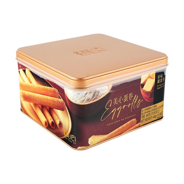 【蛋卷天花板】香港美心 原味鸡蛋卷礼盒 448g【佳节好礼】 5