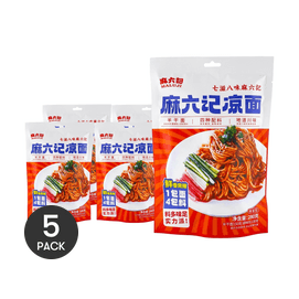 Cold Noodles, 9.9 oz *5【5 Pack】【Package Varies】