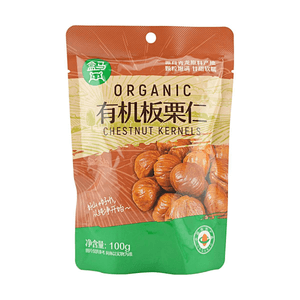 Noyaux de châtaigne bio 3,5 oz 【Doux et tendre】【Ingrédients bio uniquement】