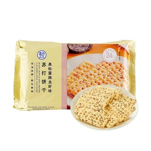 盒马 黑松露焗龙虾味苏打饼干 228g【蓬松酥脆 超上头!!】