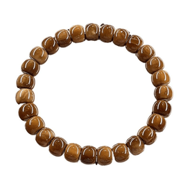 【中国直送】Jin Daiyuan Wenwan クックブレスレット 丸ビーズ クックバレルビーズ 10mm ソフト 指周り*1個