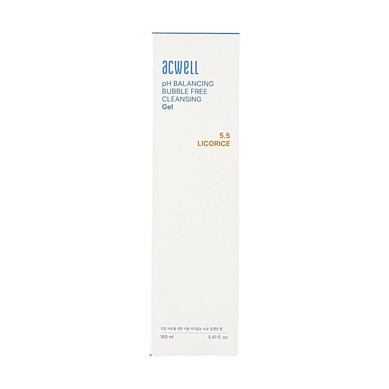 韩国ACWELL pH平衡无泡洁面凝胶 160ml 有效去角质 适合所有肤质 4