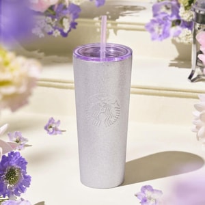 STARBUCKS Stainless Steel Straw Cup Large Capacity Drinking Cup 820ml [Garden Waltz]