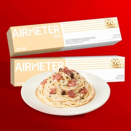 Pasta With Porcini Mushrooms in Creamy Bacon Flavor Sauce, 10.23 oz 【Non-Fried】【High Protein & Fiber】【Zero Trans Fat】