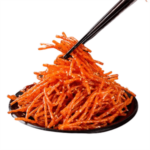 【中国直邮】翻天娃 魔术丝网红辣条儿时经典零食小吃 爆辣味101g/包