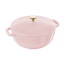 STAUB Château Enameled Cast Iron French Oven 5QT – Peony Pink