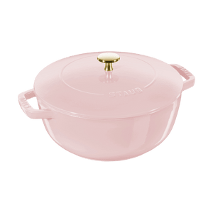 STAUB Château Enameled Cast Iron French Oven 5QT – Peony Pink