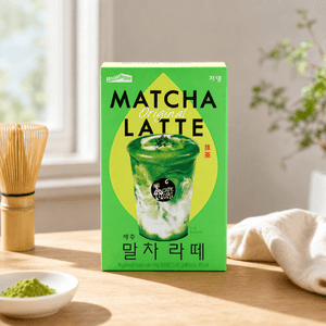 Roastique Matcha Latte Original Flavor, 10 Sticks 6.88oz Jeju Island Ceremonial Grade【Olive Young】