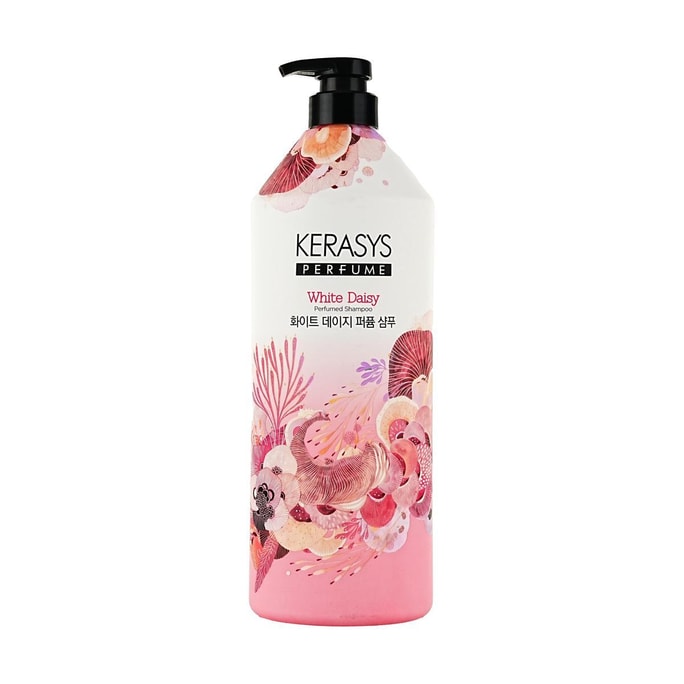 화이트 데이지 향수 향의 신선하고 깨끗하며 우아한 플로럴 향 샴푸, 33.81 fl oz (약 100ml)