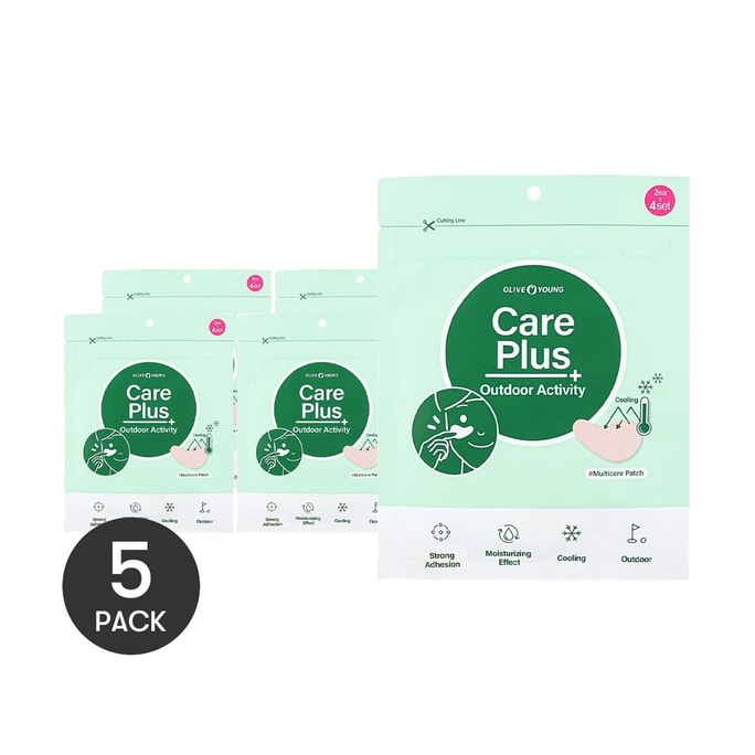 Careplus Outdoor Patch 2pcs 4 set *5【Value Pack】
