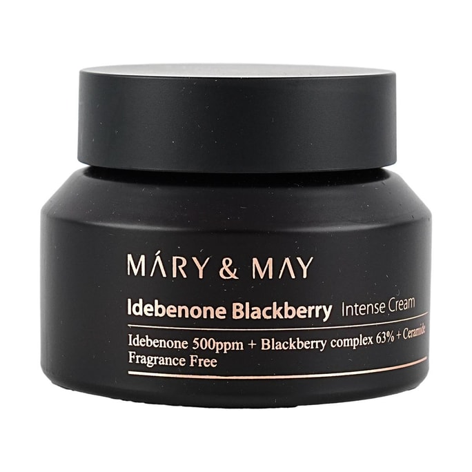 Idebenone Blackberry Inense Cream, 2.46 oz.