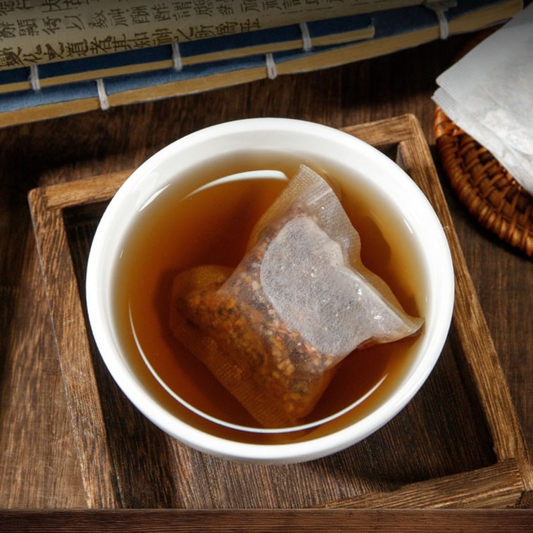 【Expédition directe du Canada】 Sifanda Tisane au ginseng et cordyceps 100g (5g×20p) Mélange d'herbes substitut de thé, boisson à infuser quotidiennement, pour le bureau, cadeau de fête. Goût doux. Boisson à infuser toute l'année, idéale pour les nuits blanches, tisane. 4