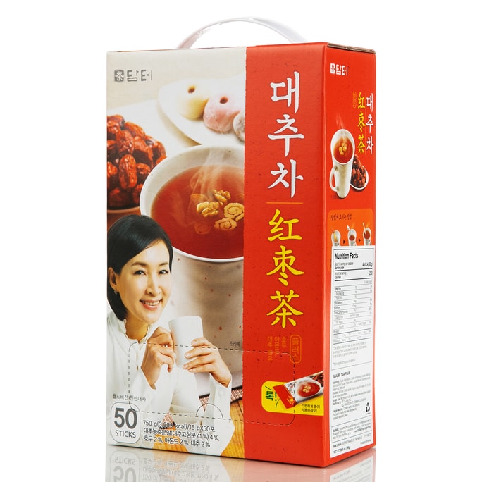 韓國DAMTUH丹特 棗茶 50條入 750g