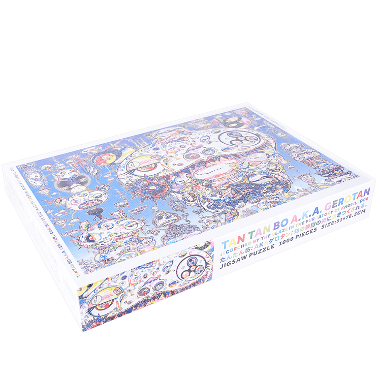 村上隆 ジグソーパズル 1000ピース たんたん坊 Takashi Murakami 村上隆 ジグソーパズル TANTAN BO.AKA.GEROTAN 1000
