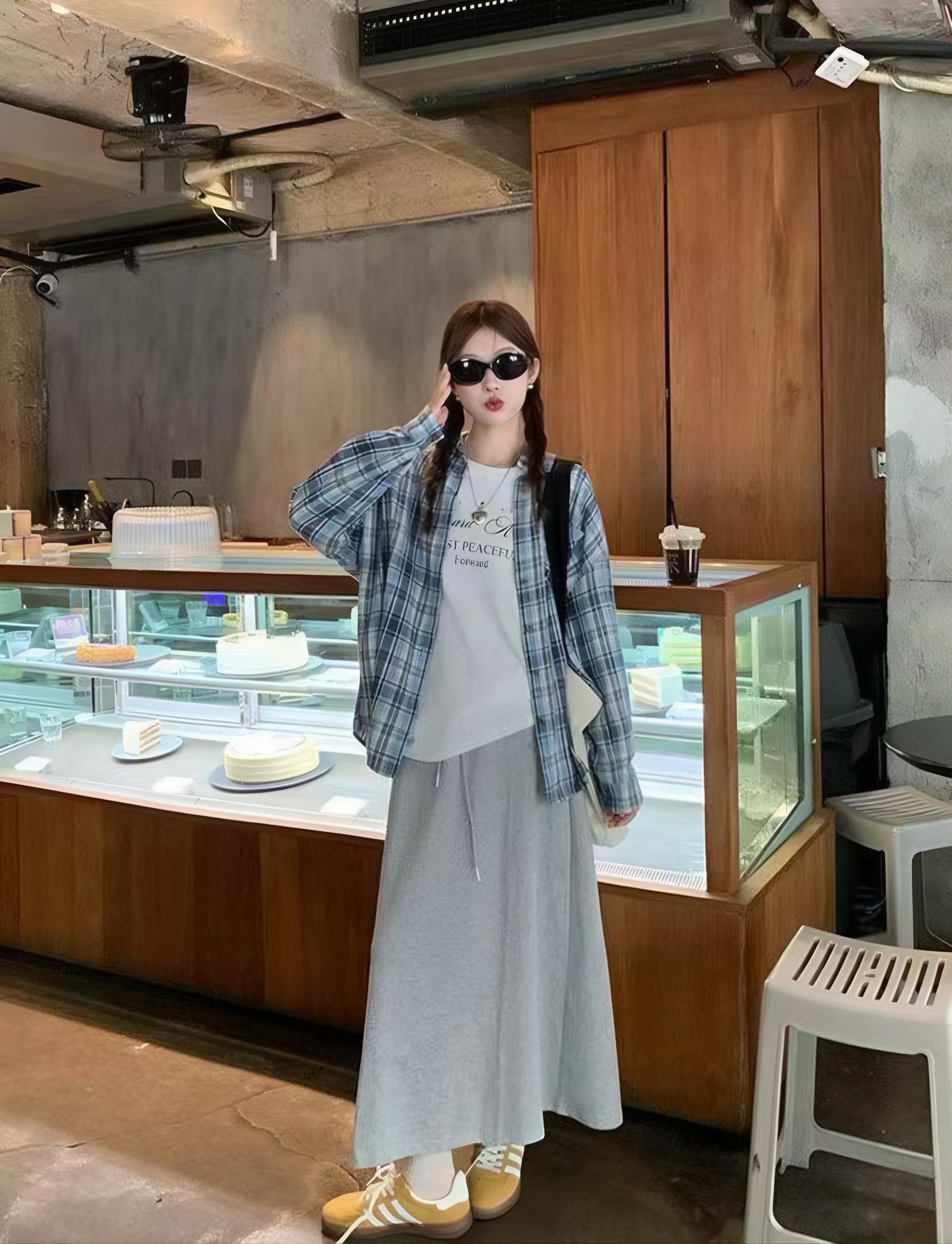 【加拿大直邮】 加拿大 SCENARIO 26春夏新款 微风叠影三件套  蓝色 S-M码 蓝色 M