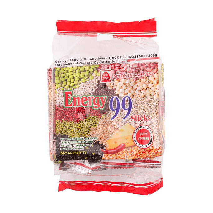 台湾北田 能量99棒 谷物卷 粗粮糙米卷 香辣芝士口味 150g