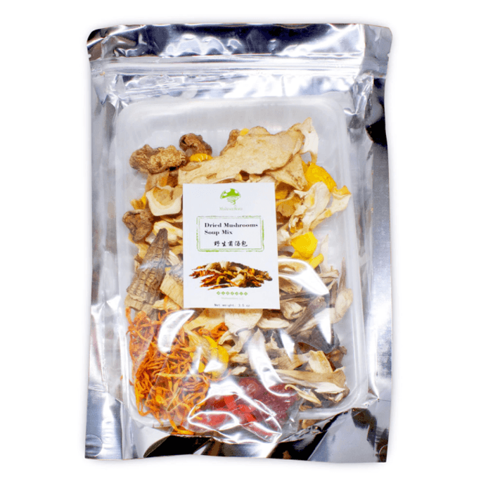 YunNan Dried Mushrooms Soup Mix 3.5oz (for 4-6 People)
