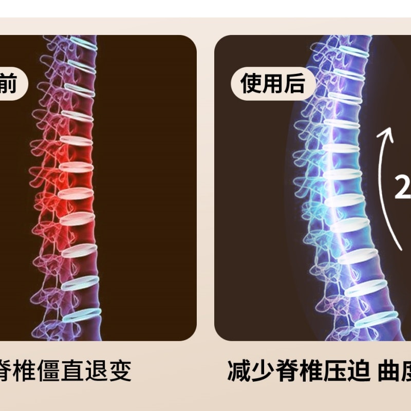【中国直邮】 妙界 腰部按摩器 多功能理疗脉冲加热款 一个装