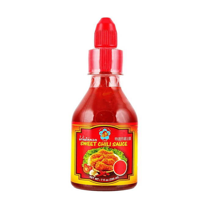 泰國BELL&FLOWER花鐘牌 甜辣醬 特選炸雞辣椒醬 220ml【炸雞沾醬首選】