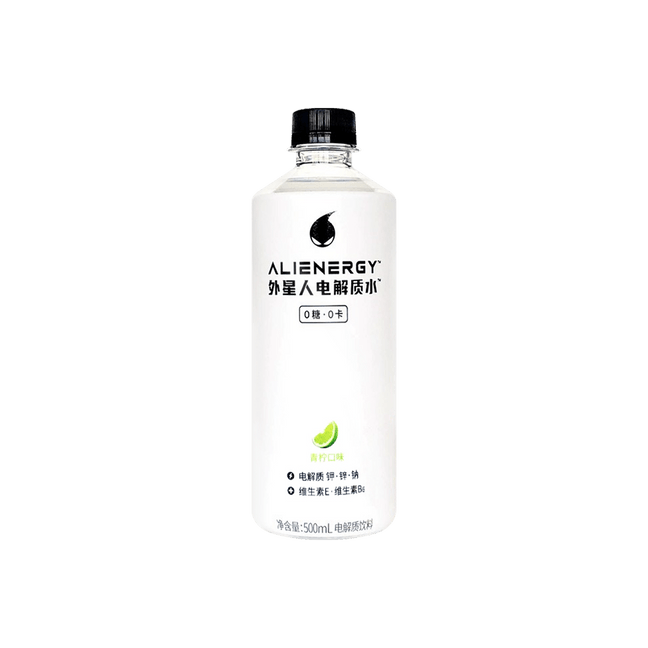 Genki FOREST Lime Alienergy Electrolyte Water 500ml,[0 sugar and low calorie]