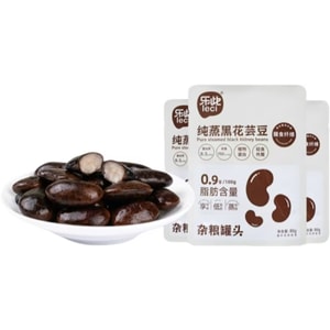 Steamed black kidney beans ready to eat soft glutinous light food 80g * 1 pack