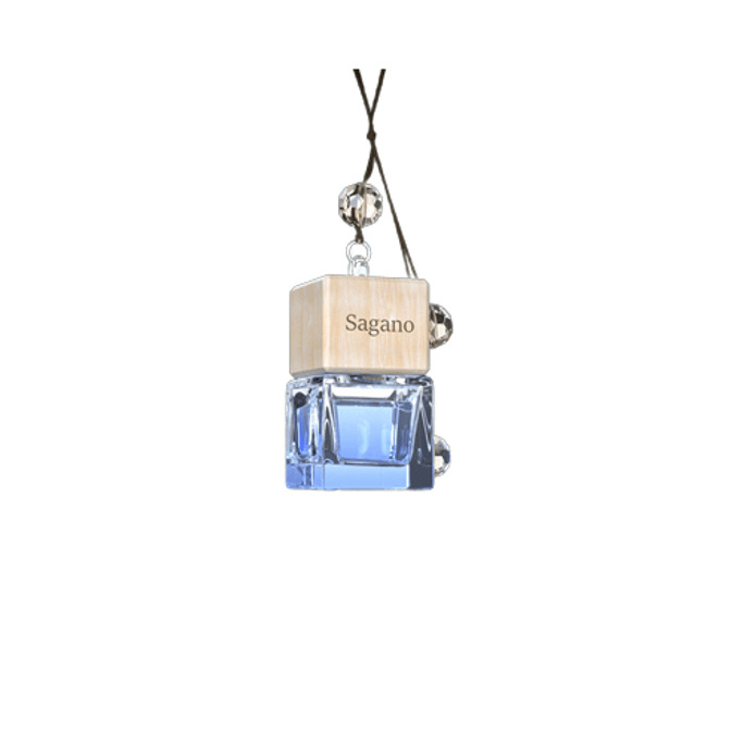Car perfume pendant pendant incense smoke fragrance car perfume pendant cologne (blue)