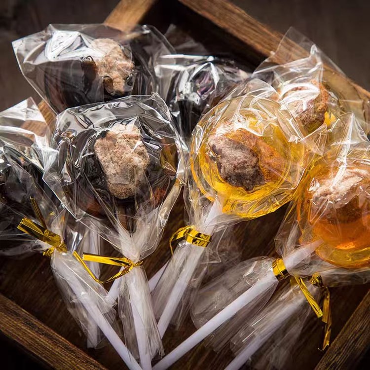 Preserved plum lollipop with black sugar flavor 130g *1 bag - Yami.com