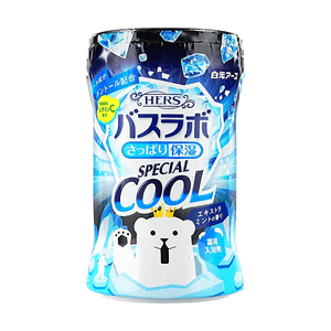 日本HAKUGEN白元 Bath Lab清涼入浴劑 特涼薄荷香舒緩泡澡 500g