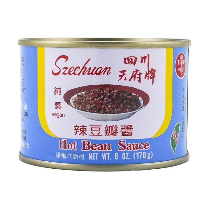 台灣天府牌 辣豆瓣醬 純素 170g