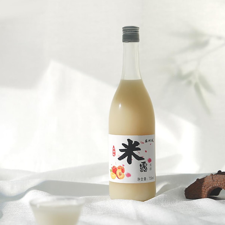 복숭아 쌀 이슬 음료, 25.4 fl oz【0.5%vol】【 Yami 독점】 3