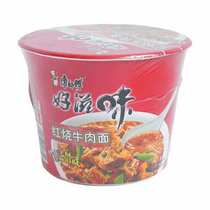 康师傅 好滋味 红烧牛肉面 101g【经典红烧】【浓郁汤底】