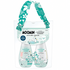 Moomin X Himawari Summer Shampoo And Conditioner 16.9 Fl. Oz. + 16.9 Fl. Oz.