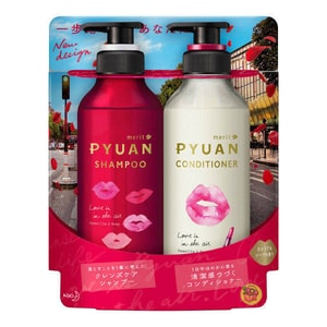 日本 KAO花王MERIT PYUAN头皮养护洗发系列 #红山茶花皂香 850ml