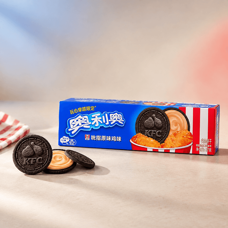 Sandwich Cookies Original Recipe Chicken Flavor 3.07 oz 【Playful Crossover Limited Edition】【KFC Collaboration】 2