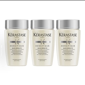 Densifique Bodifying Shampoo (80ml×3) - Volumizing & Strengthening for Fine Hair - Silicone-Free