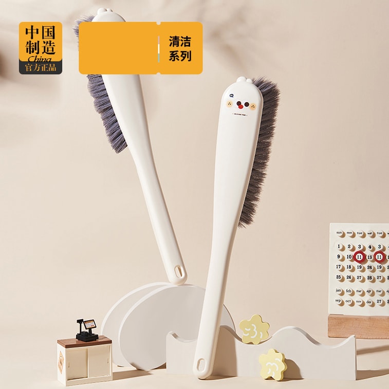 Extended Dusting Cleaning Brush Soft Bristle Anti-static Brush With Long Handle 1 PC 3