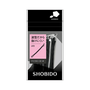 【日本からの直送】SHO-BI ビーズ付きヘアクリップ（SPV40001）、30g、ヘアスタイリングとビーズ装飾用。