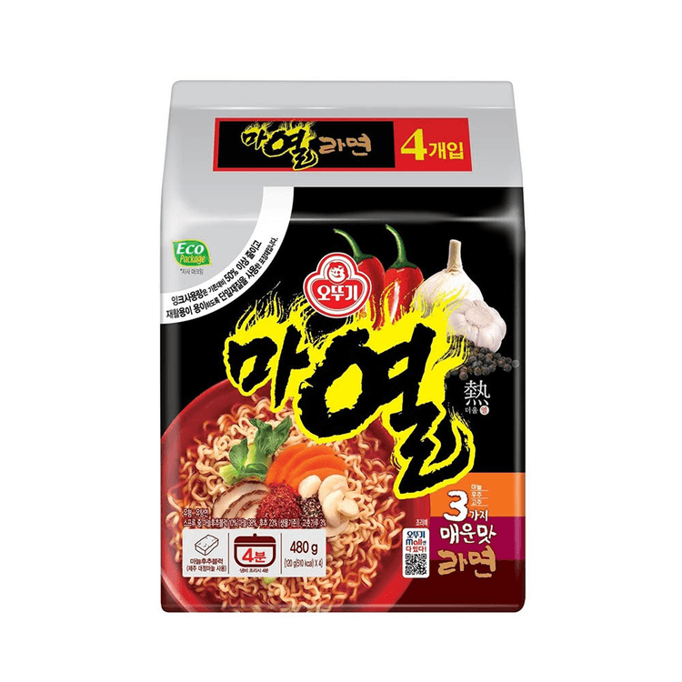 Yeul Ramen Noodles Istantanei (Piccante) 120g - Ottogi