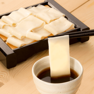 日本 鬼繩川 花山 烏龍麵 經典原味沾汁 3連包 /日式寬麵/拉麵名店